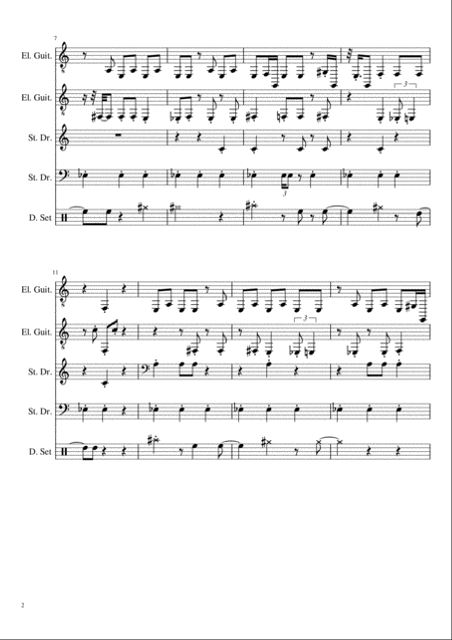 Hpsee Hpsee Guitar scores gallery preview page 2