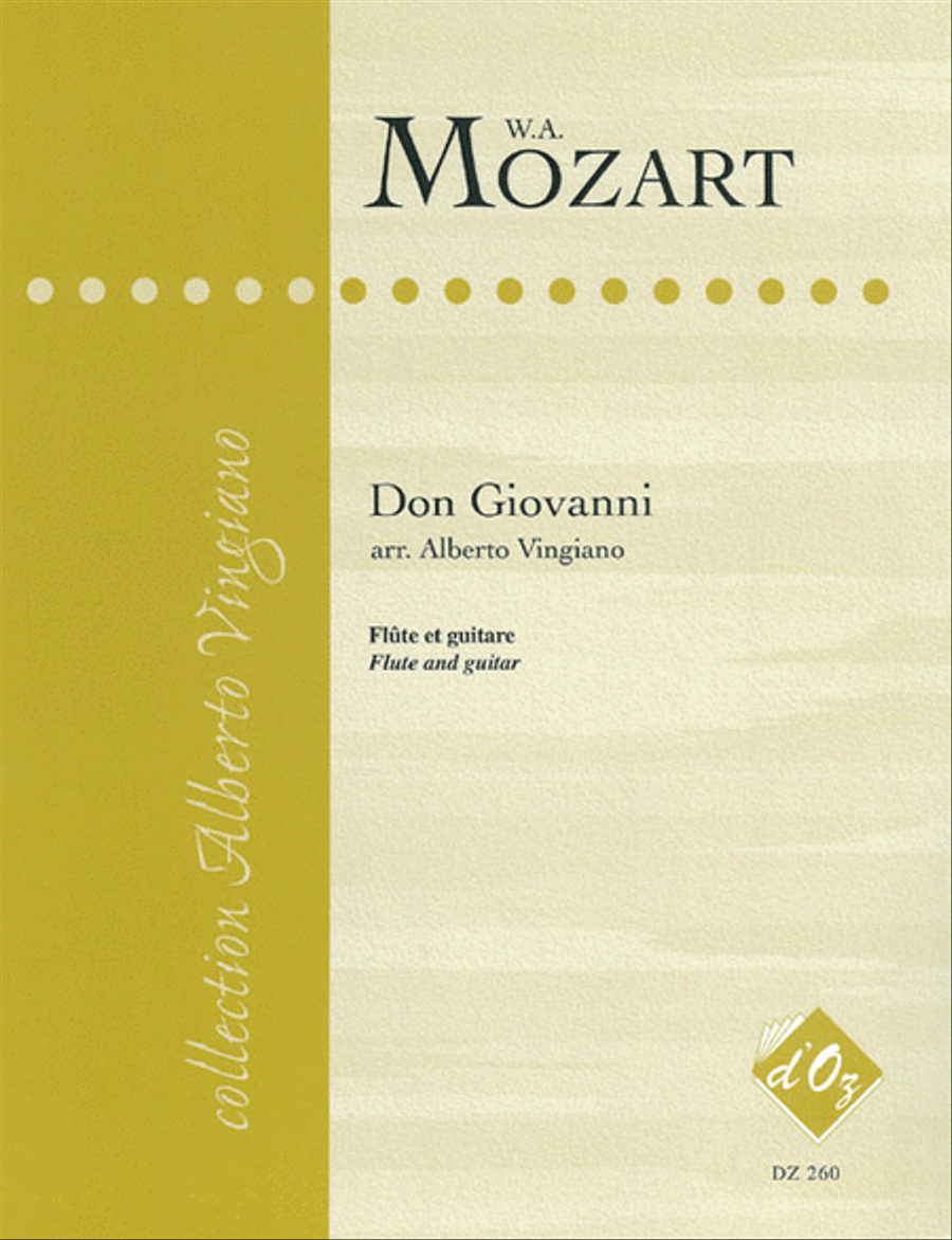 Don Giovanni Flute scores gallery preview page 1