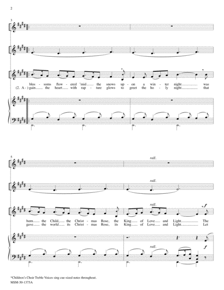 Gesù Bambino (The Infant Jesus) (Full Score & Parts)
