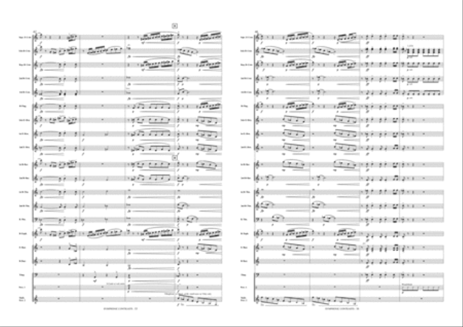 Symphonic Contrasts Brass Band scores gallery preview page 9