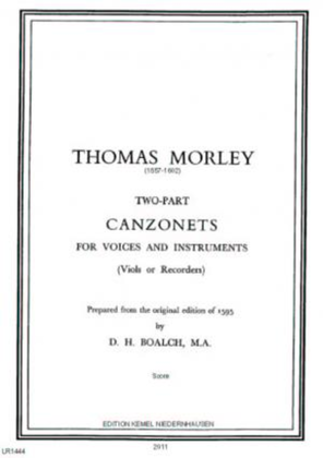 Book cover for Two-part canzonets