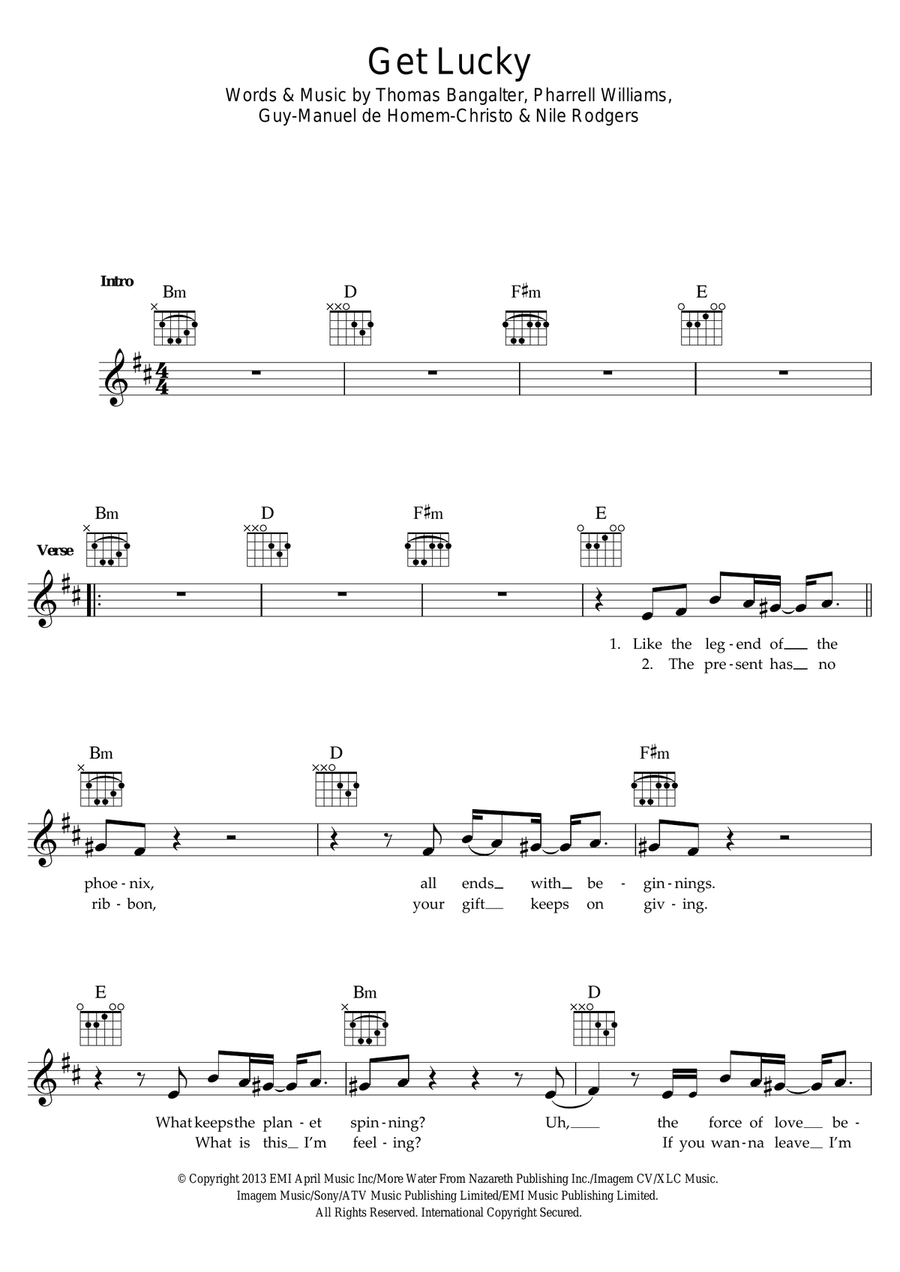 Get Lucky (featuring Pharrell Williams)