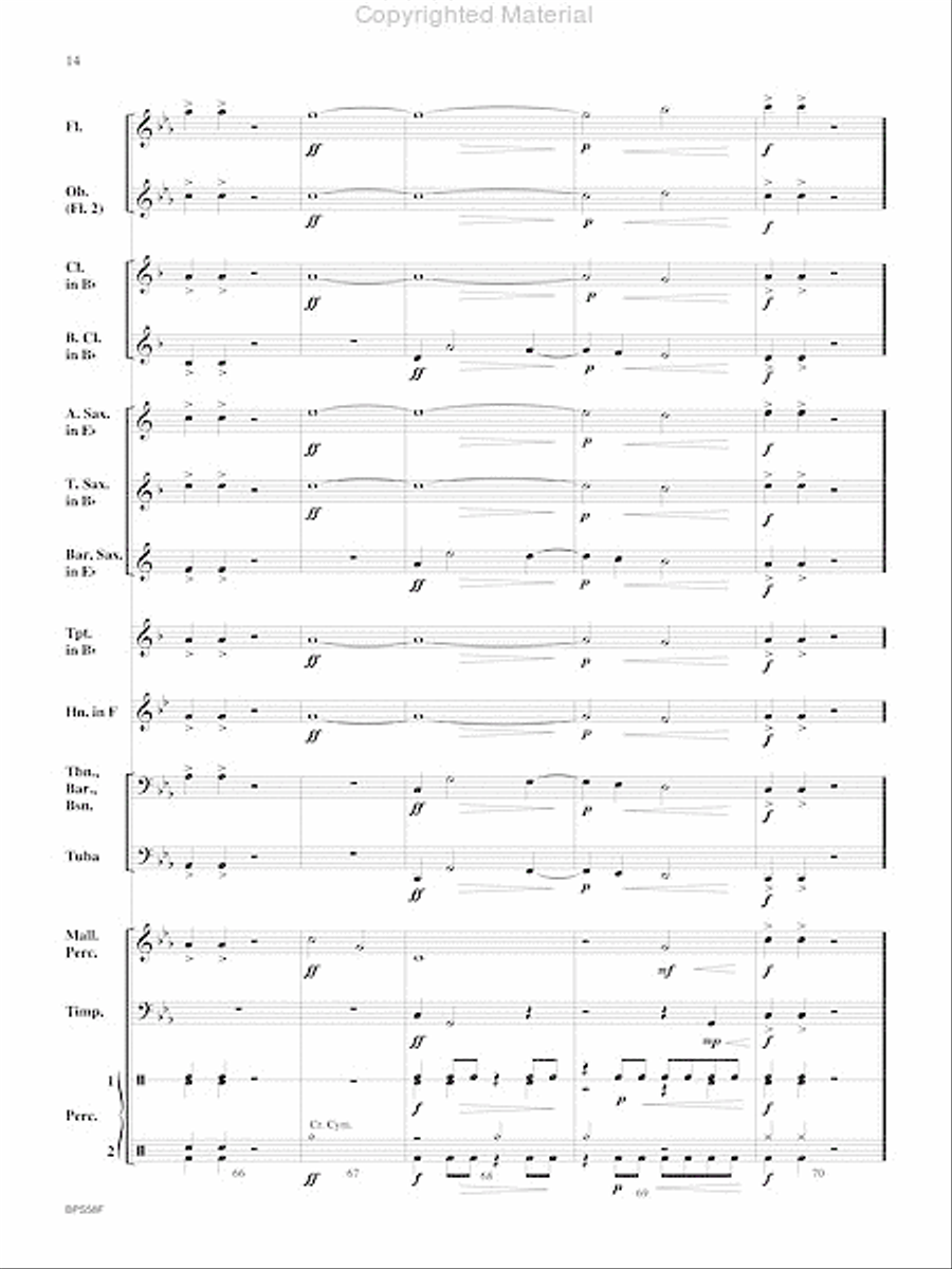 Supremacy Concert Band scores gallery preview page 15