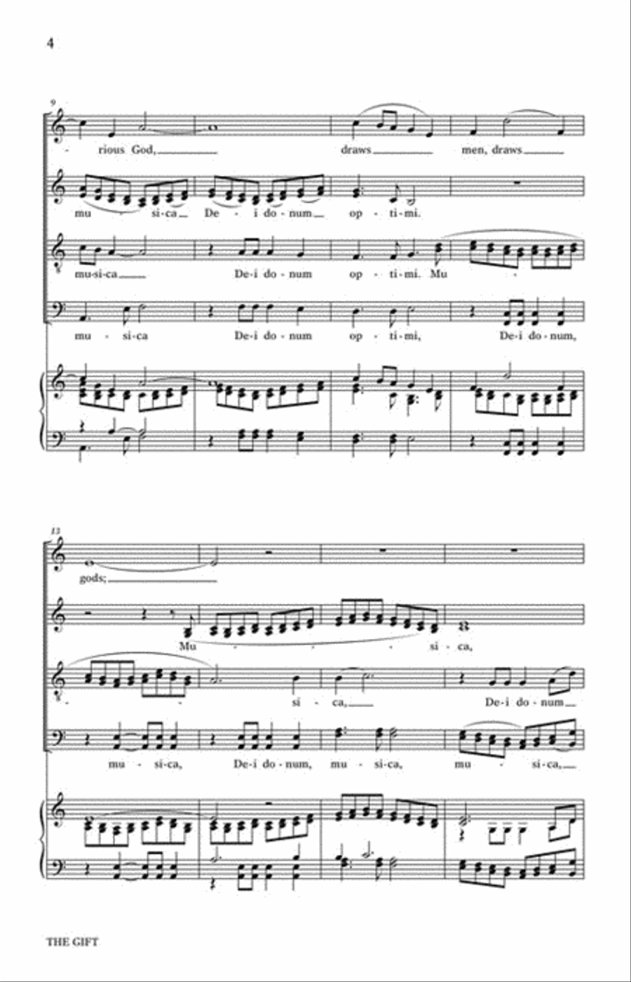 The Gift Divisi scores gallery preview page 3