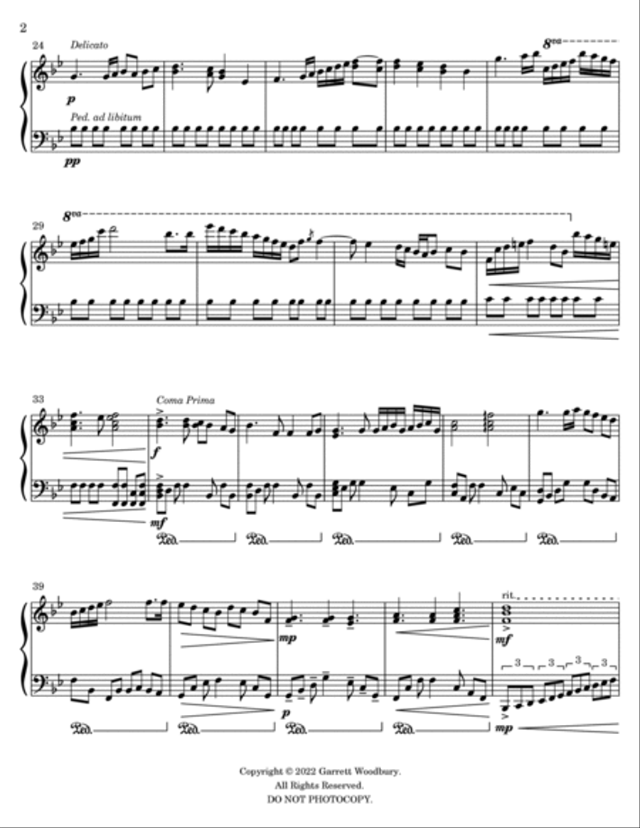 Highland Dances Piano Solo scores gallery preview page 2