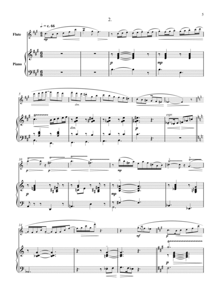 Sonata No. 11 for Flute and Piano