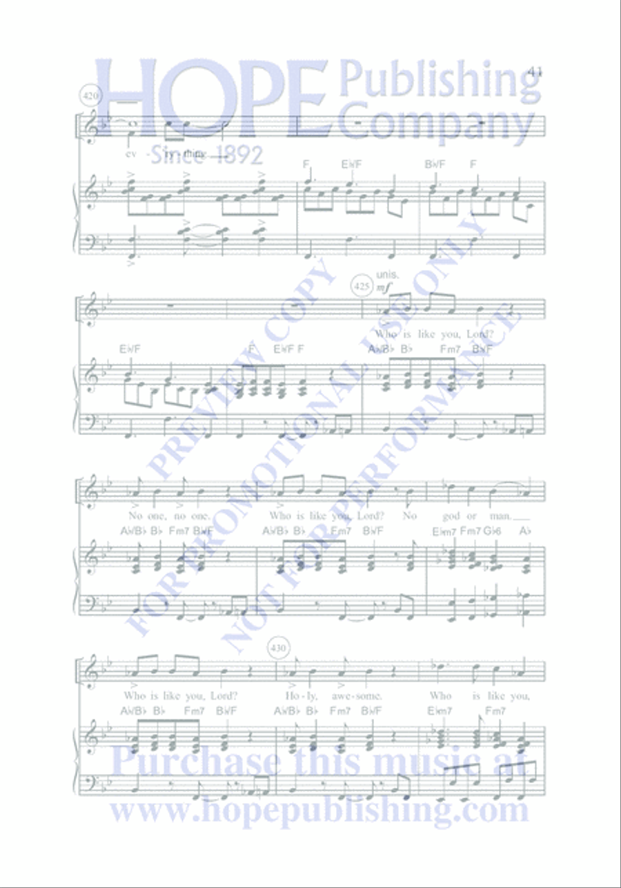 Are We There Yet Unison Choir scores gallery preview page 49