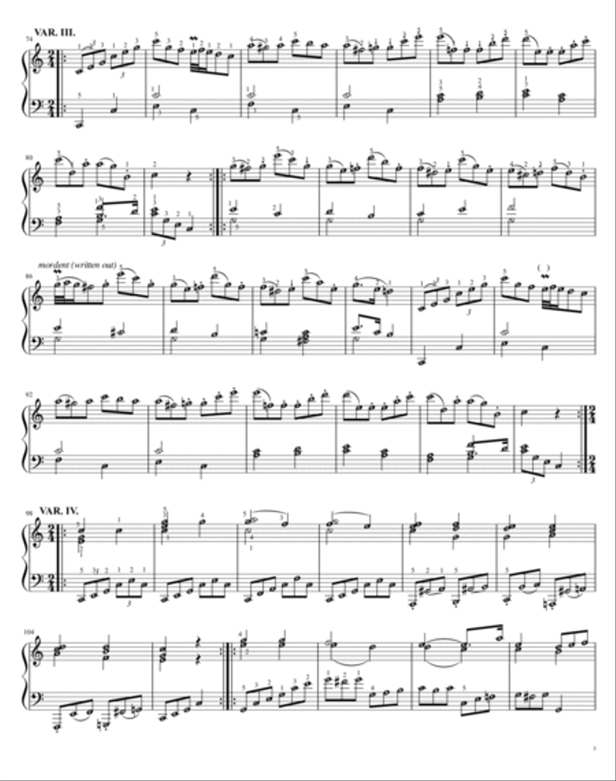 Variations on Twinkle Twinkle Little Stars 