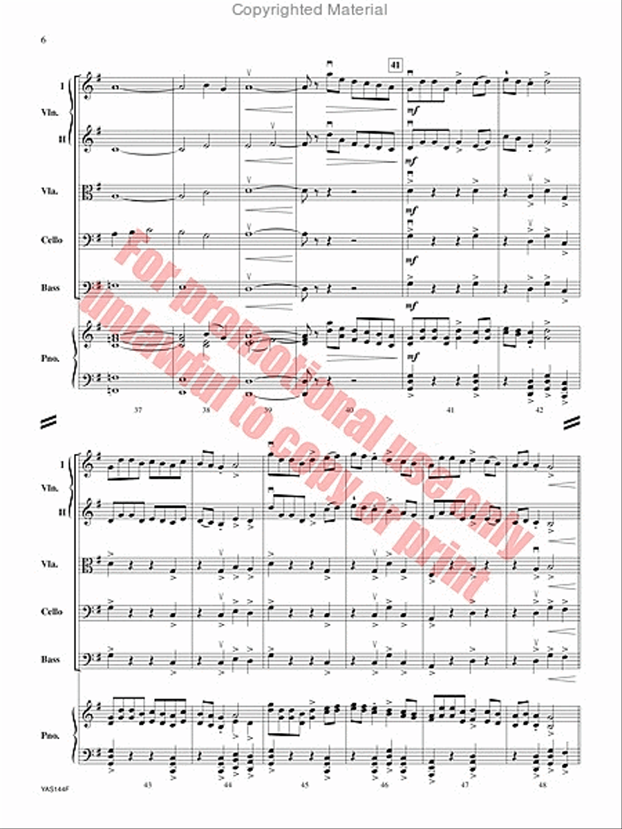 Portal Gates String Orchestra scores gallery preview page 7