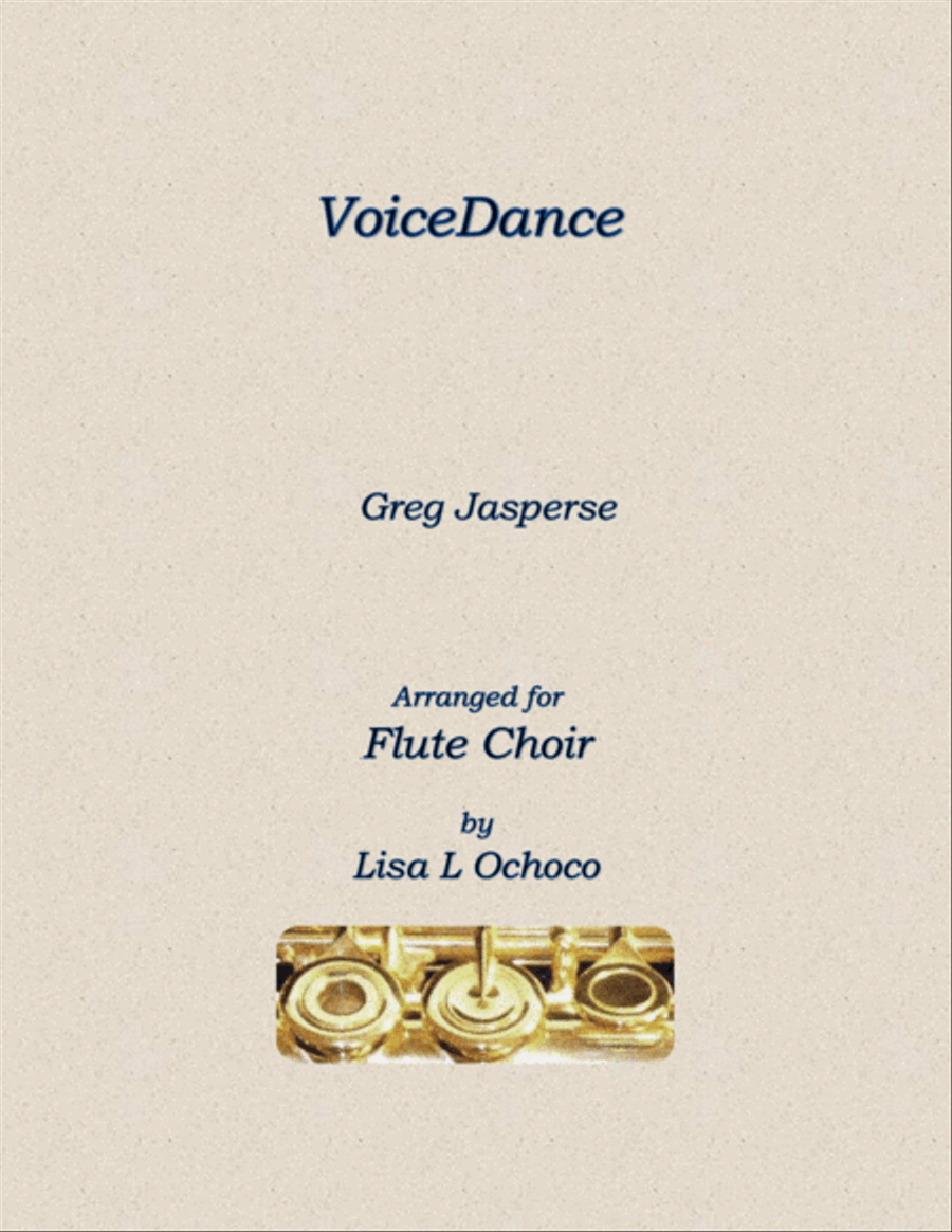 Voicedance Flute Choir scores gallery preview page 1