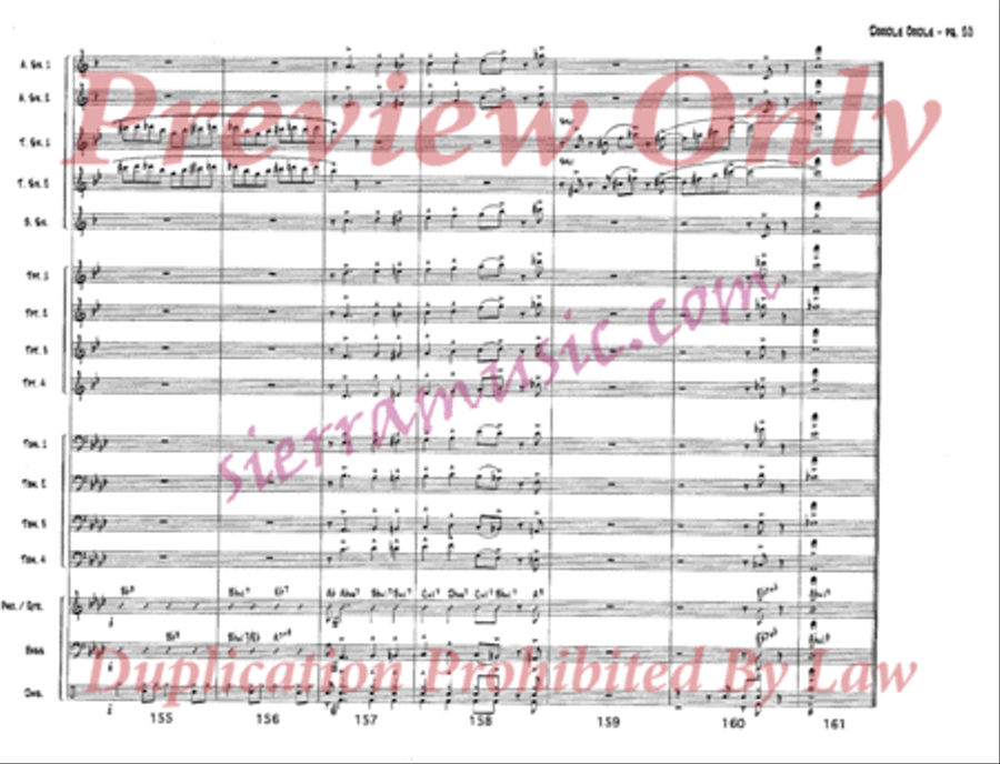 Doodle Oodle Jazz Ensemble scores gallery preview page 21