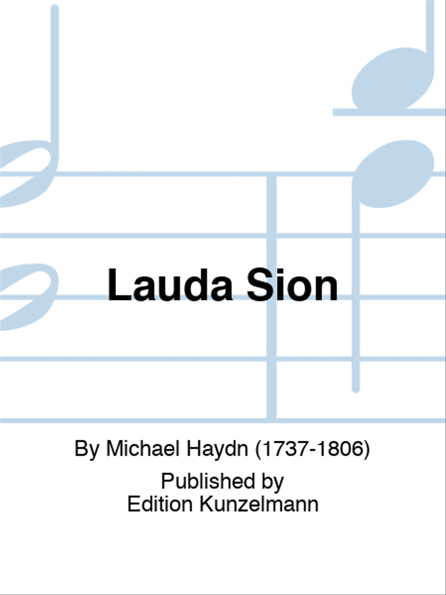 Lauda Sion Violin scores gallery preview page 1