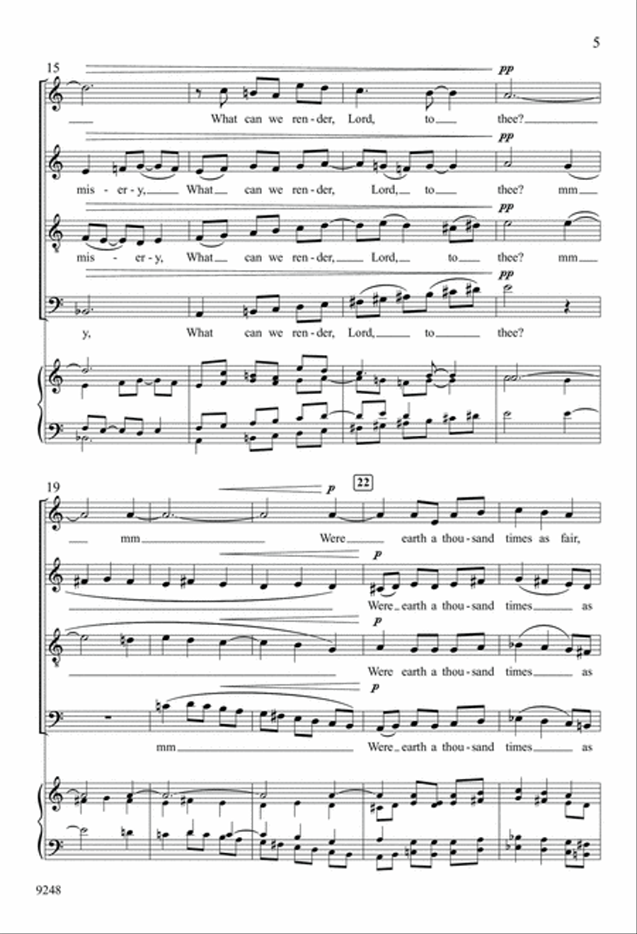 A Quiet Chamber 4-Part scores gallery preview page 5