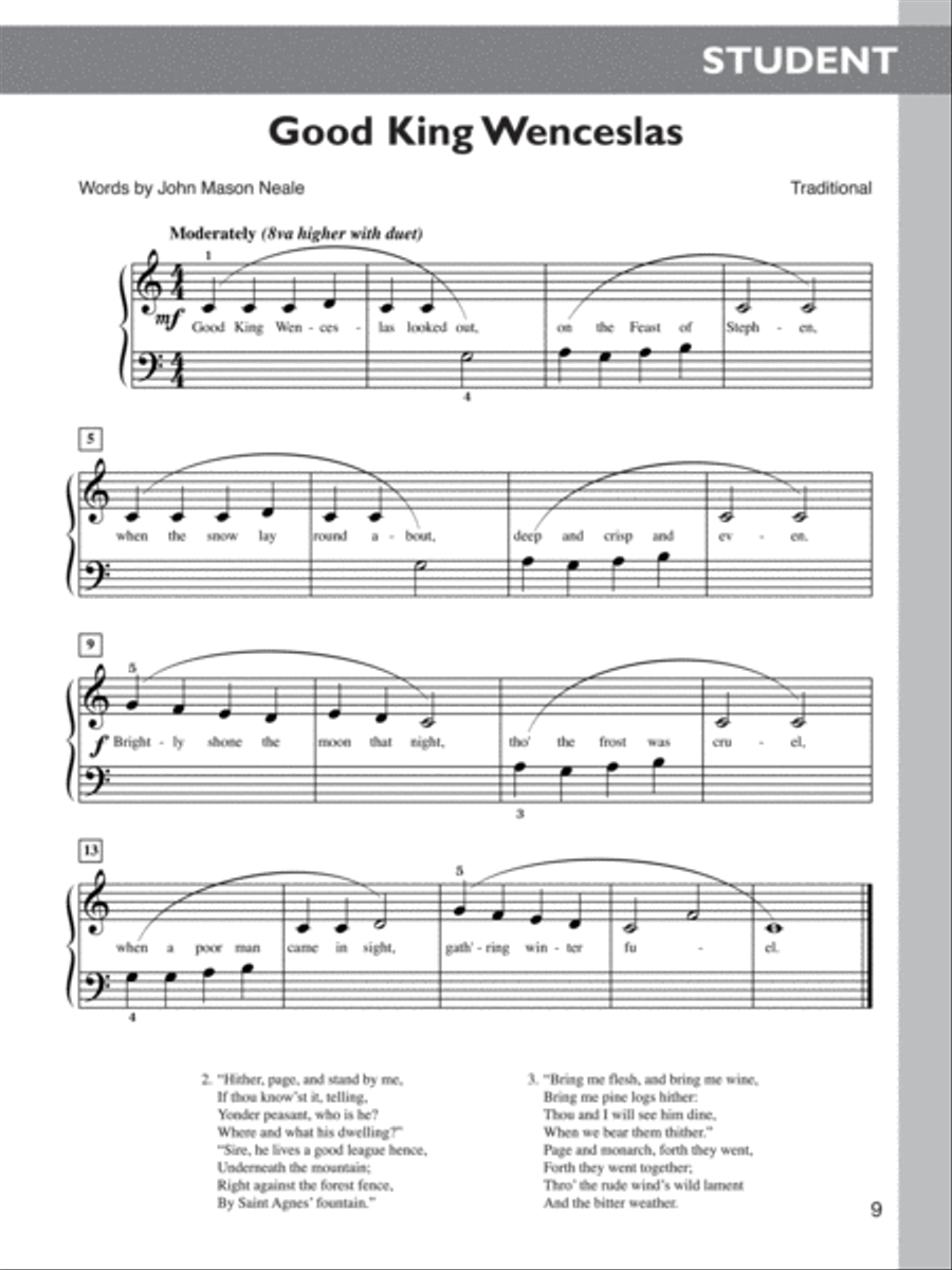 The Music Tree: Christmas Piano Method scores gallery preview page 4