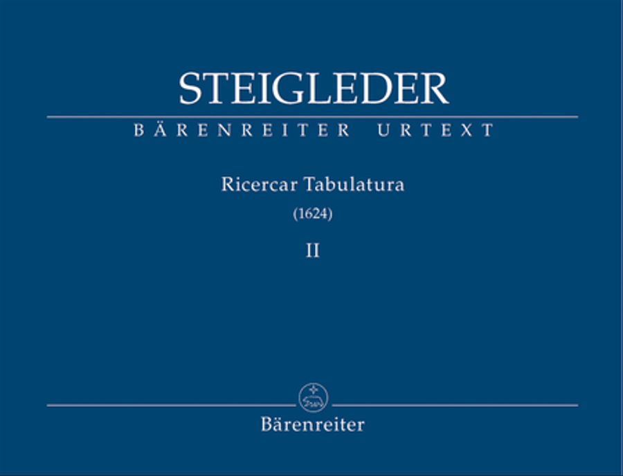 Ricercar Tabulatura (1624), Volumes II