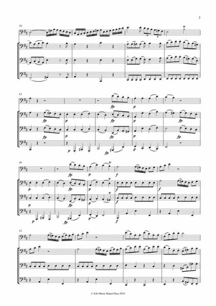 Quartet for Tubas, from Mozart Flutequartet