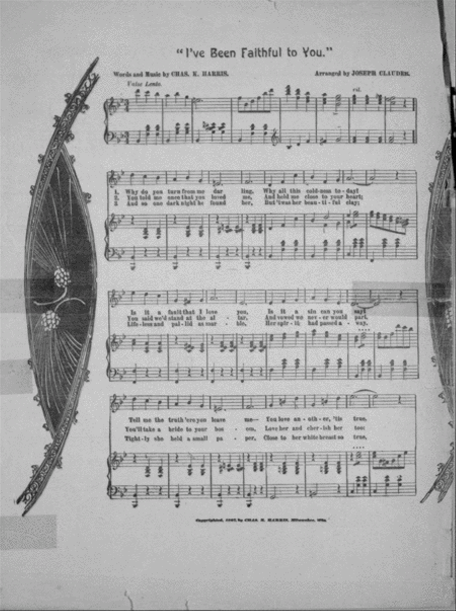 I've Been Faithful To You Voice scores gallery preview page 2