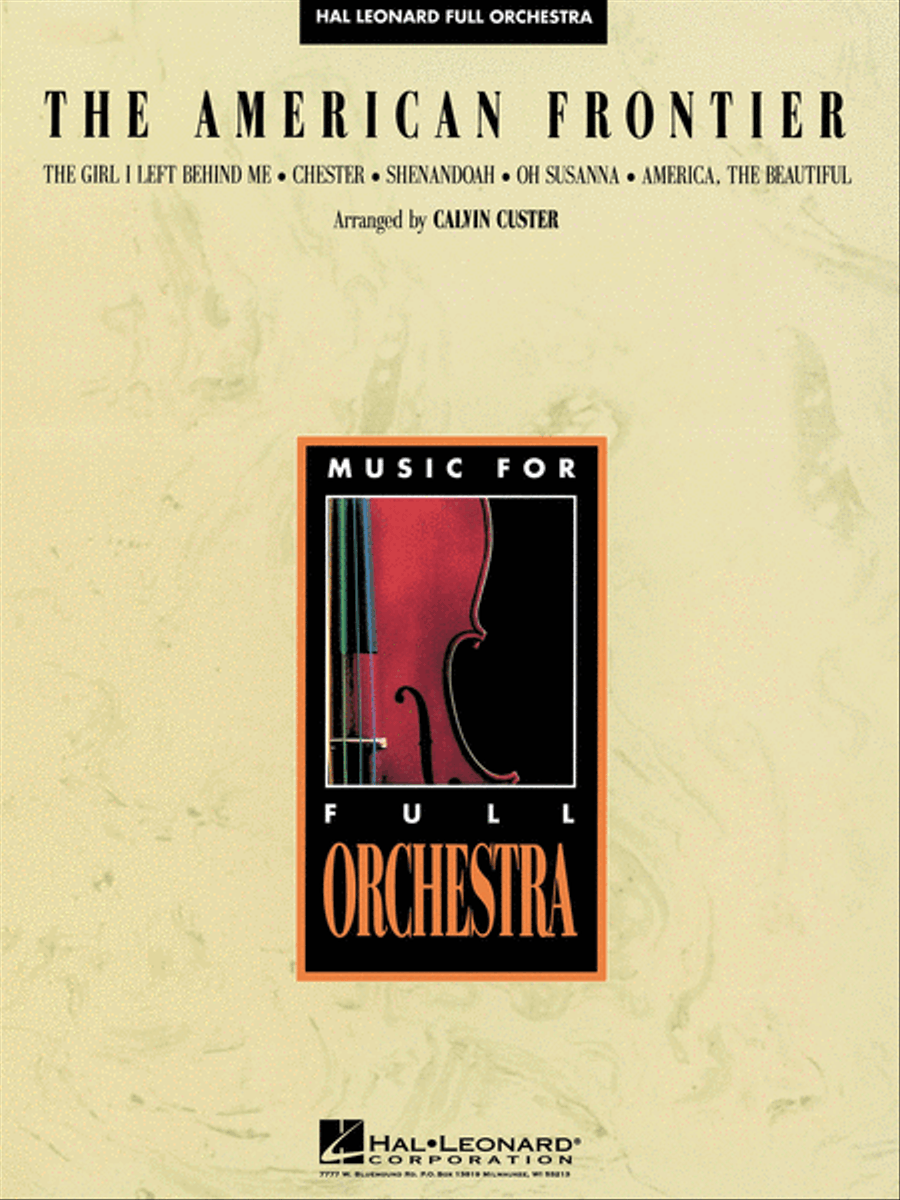 The American Frontier Full Orchestra scores gallery preview page 1