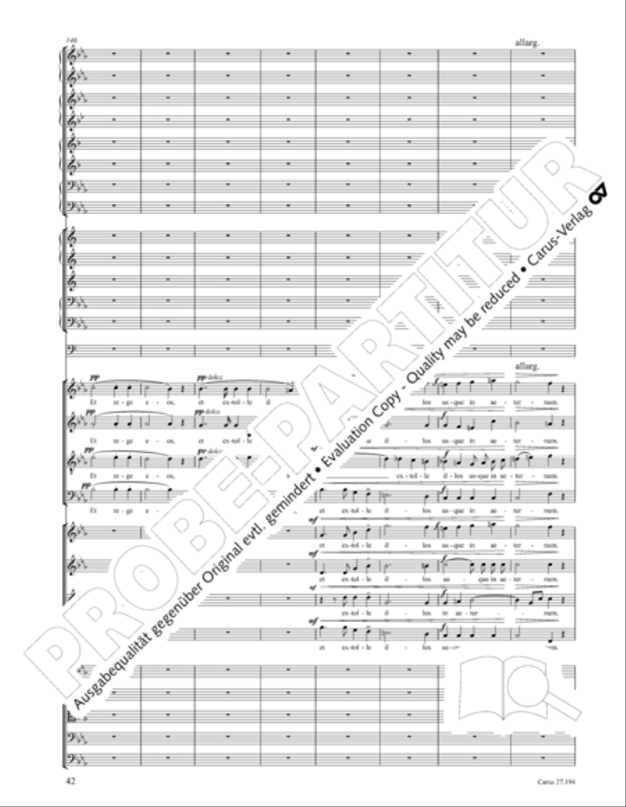 Te Deum Te Deum 4-Part scores gallery preview page 43