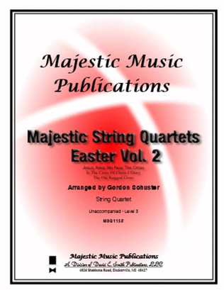 Book cover for Majestic String Quartets - Easter Vol. 2