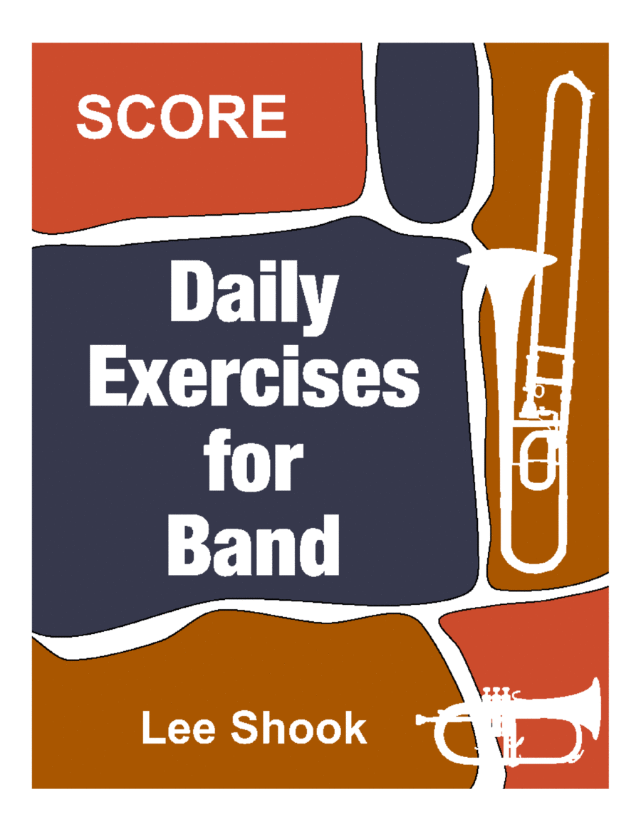 Daily Exercises for Band Concert Band scores gallery preview page 1