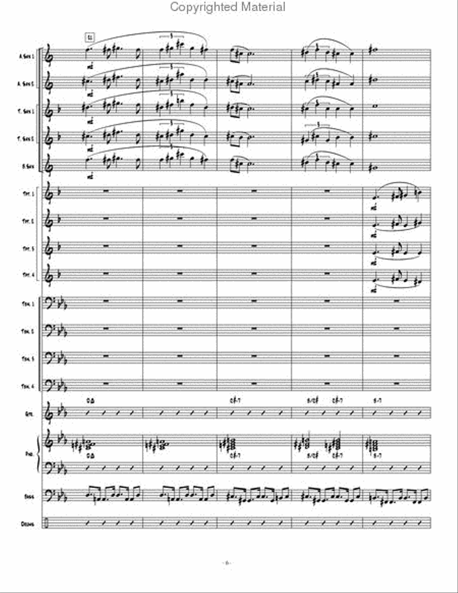 Summer Groove Jazz Ensemble scores gallery preview page 7
