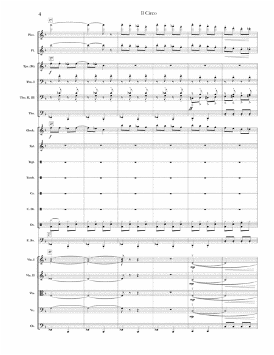 Eskimo Lumber Full Orchestra scores gallery preview page 4