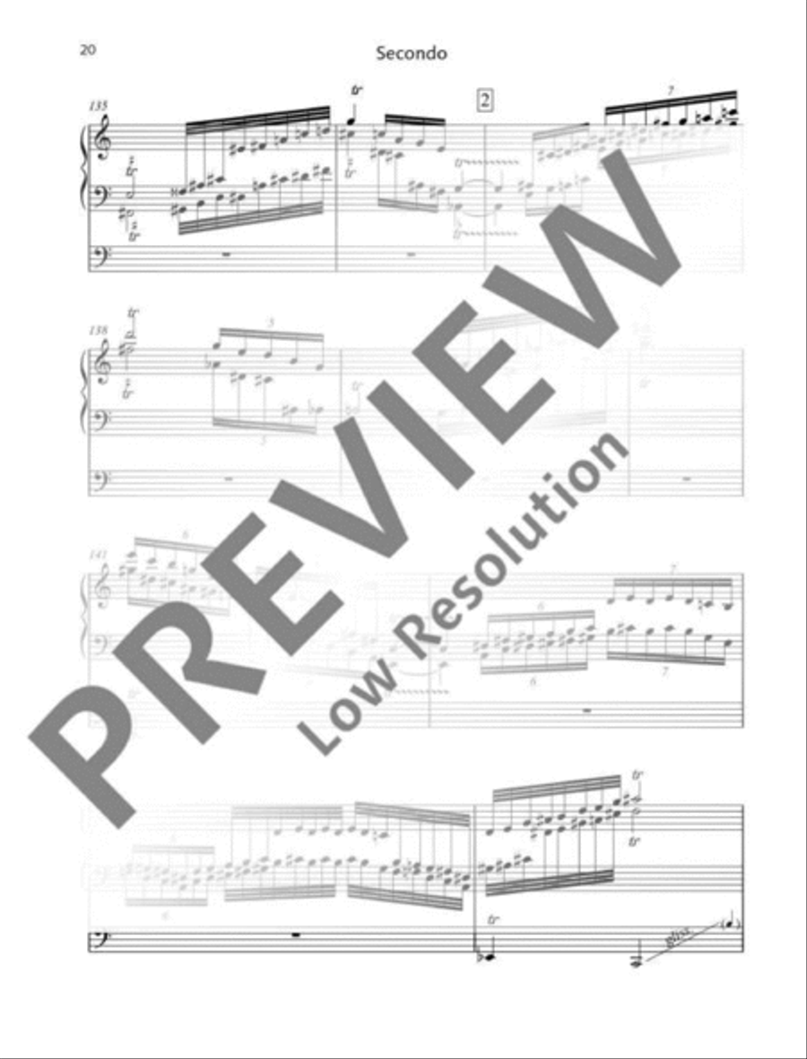 Symphonie Initiatique Organ scores gallery preview page 21