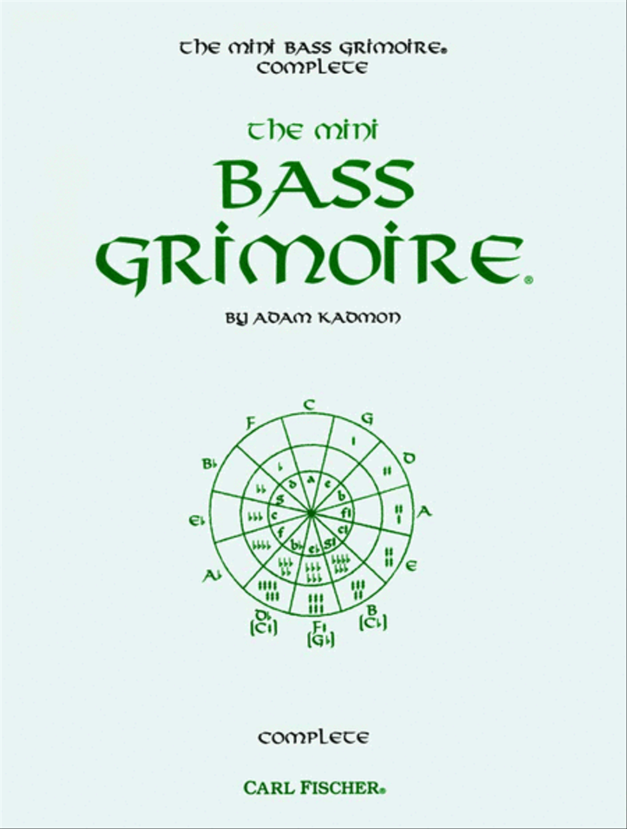 The Mini Bass Grimoire: Complete Bass Guitar Tablature scores gallery preview page 1