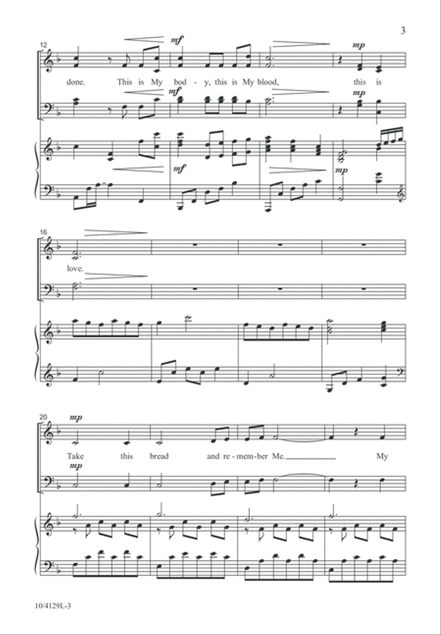 This Is Love 4-Part scores gallery preview page 3
