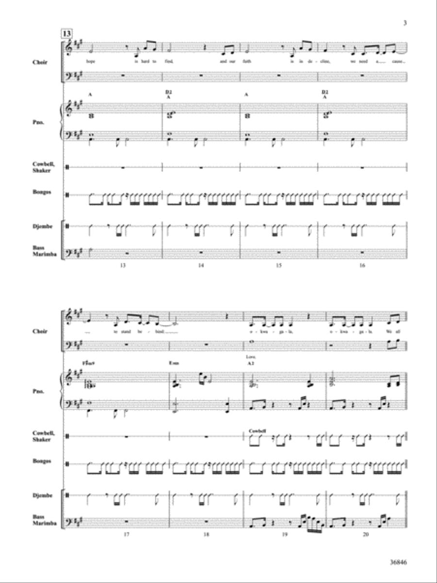 Love Love Choir scores gallery preview page 4