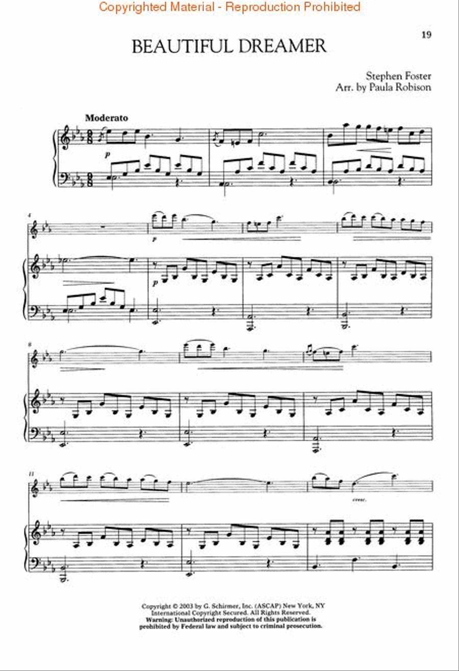 To a Wild Rose Flute Solo scores gallery preview page 3