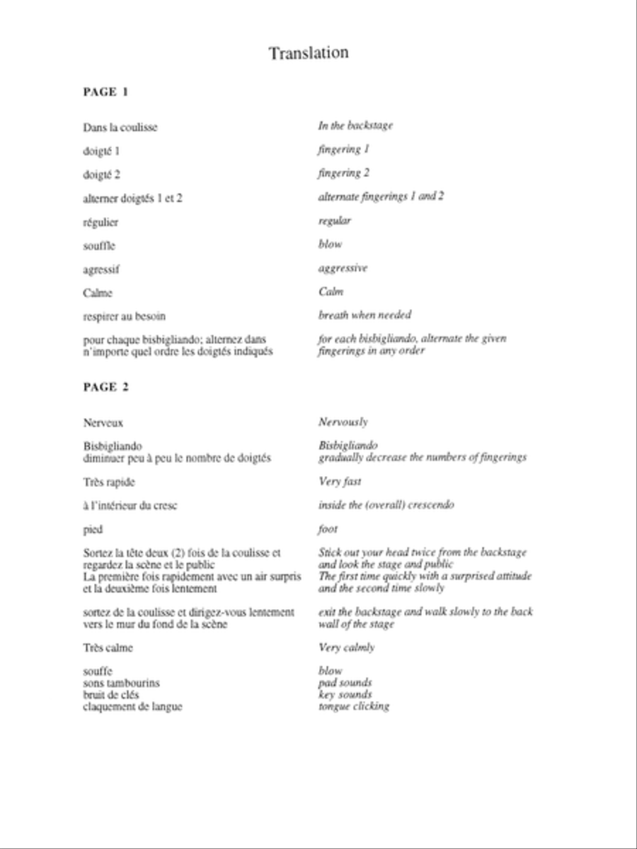 Solitude oubliée Tenor Saxophone scores gallery preview page 5