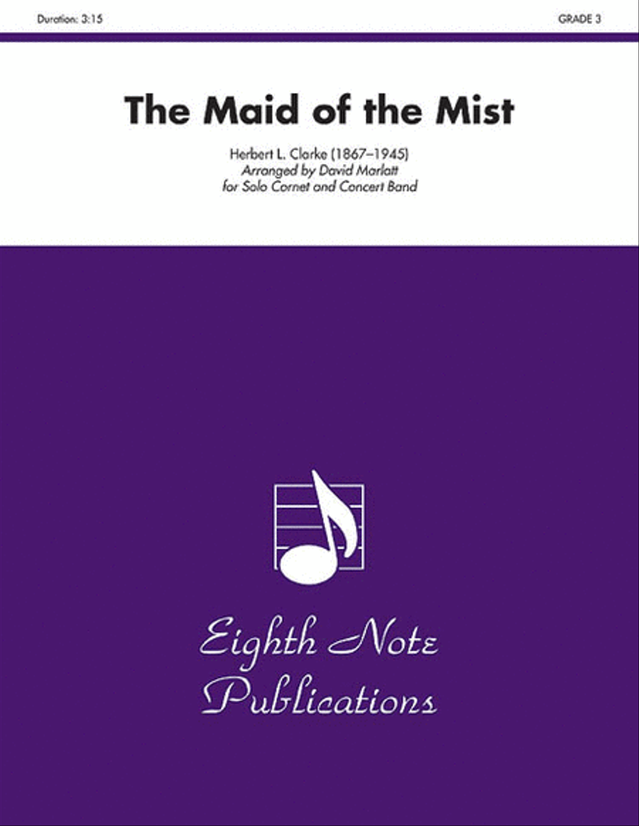 The Maid of the Mist Concert Band scores gallery preview page 1