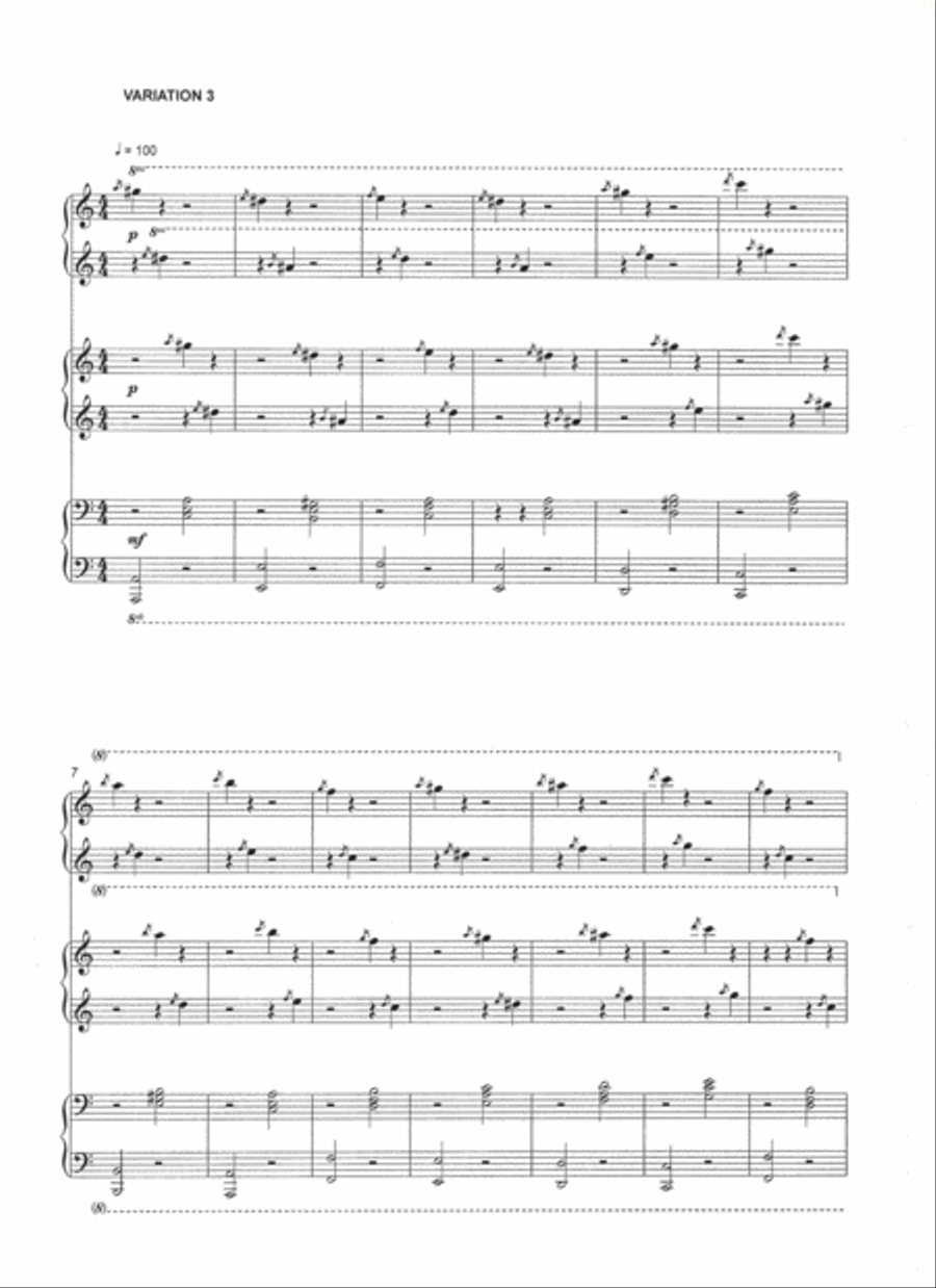 6 VARIATIONS ON THE ABC-THEME Piano Method scores gallery preview page 4