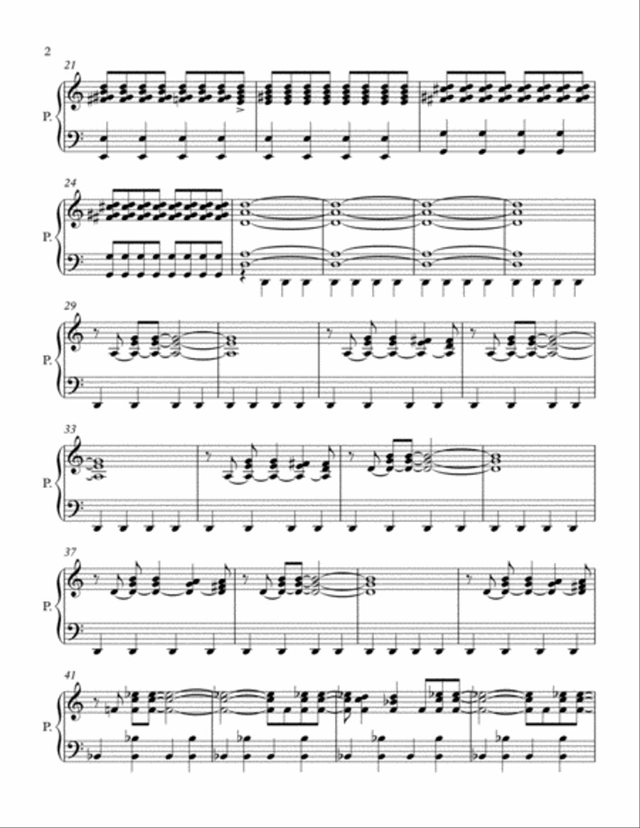 BAGATELLE A GGO Piano Solo scores gallery preview page 2