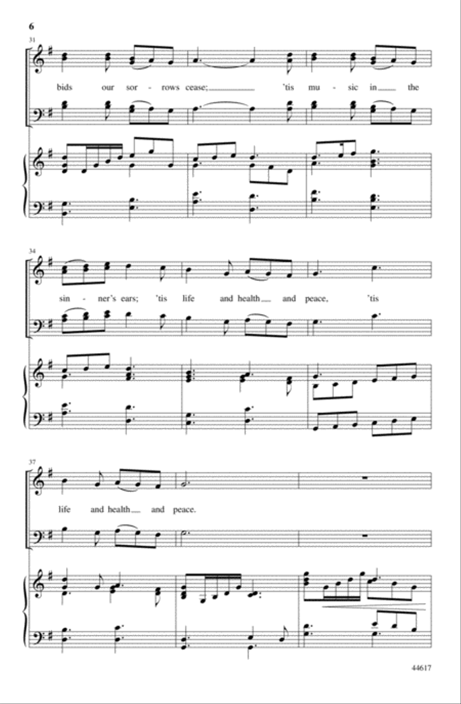 A Joyous Call to Praise 3-Part scores gallery preview page 6