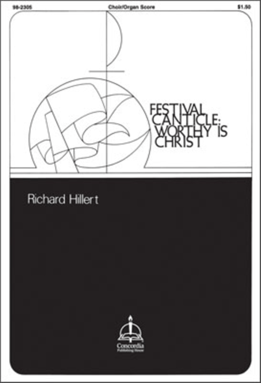 Festival Canticle: Worthy Is Christ Unison Choir scores gallery preview page 1