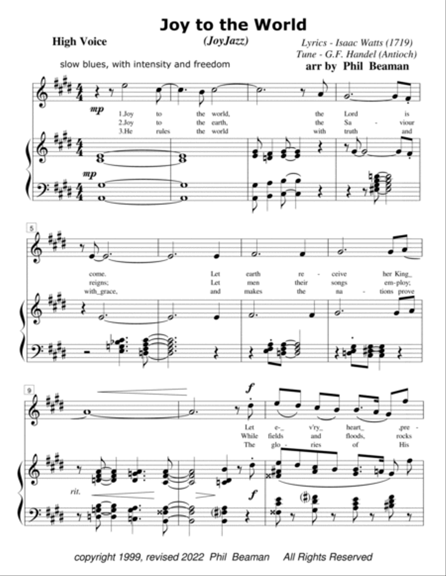 Unexpected Carols - high voice and piano High Voice scores gallery preview page 2