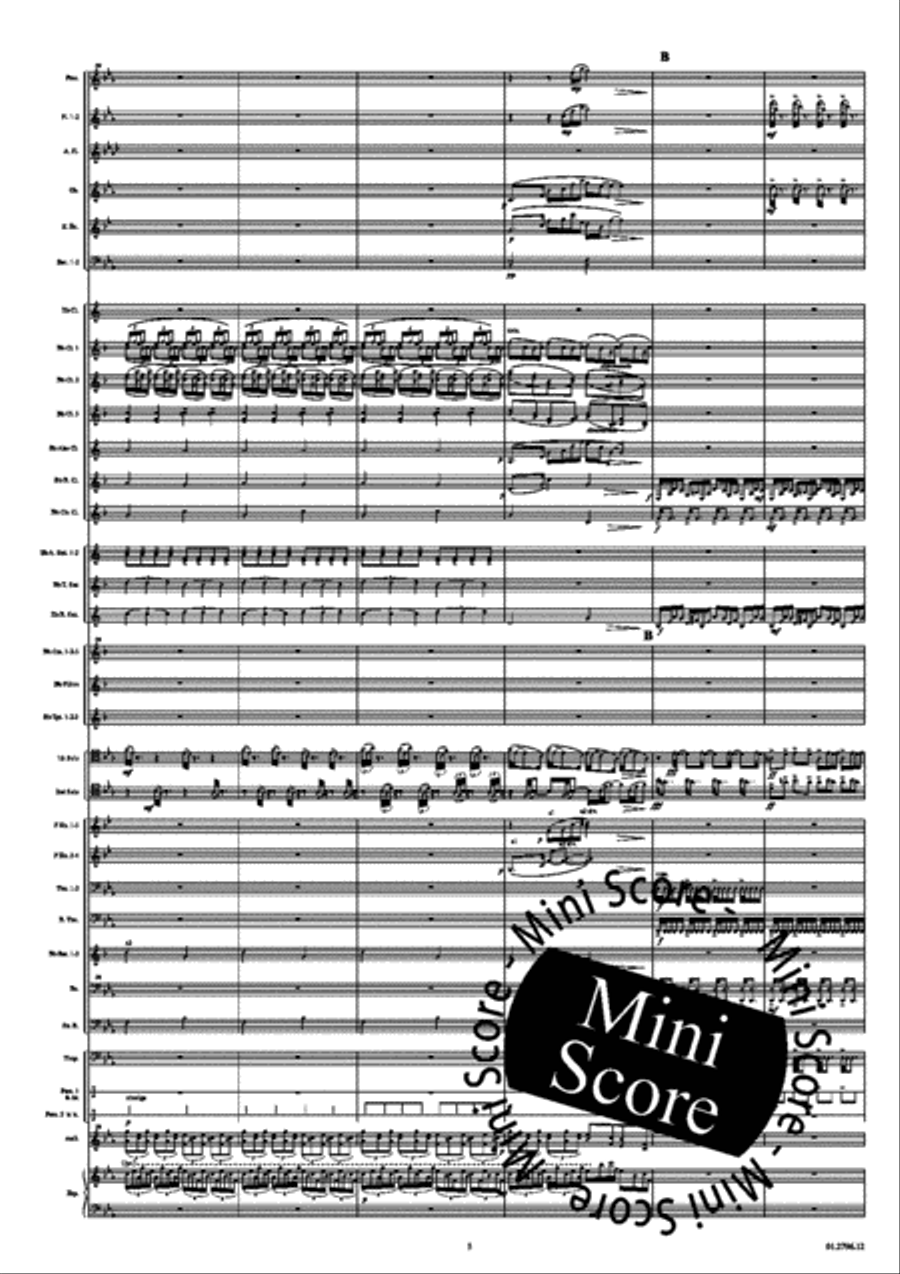 Rainforest Concerto Concert Band scores gallery preview page 11
