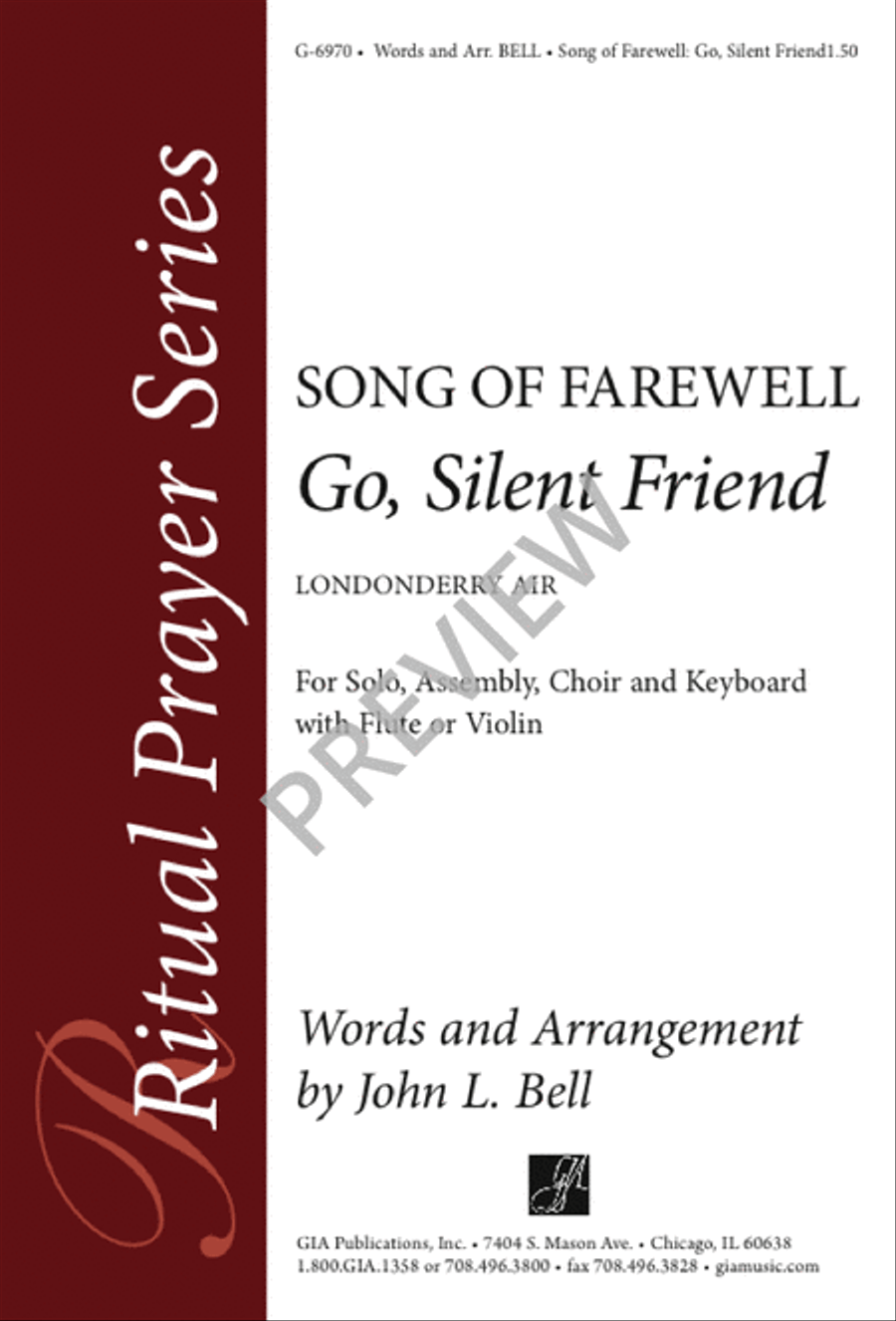 Go, Silent Friend Go, Silent Friend 3-Part scores gallery preview page 1