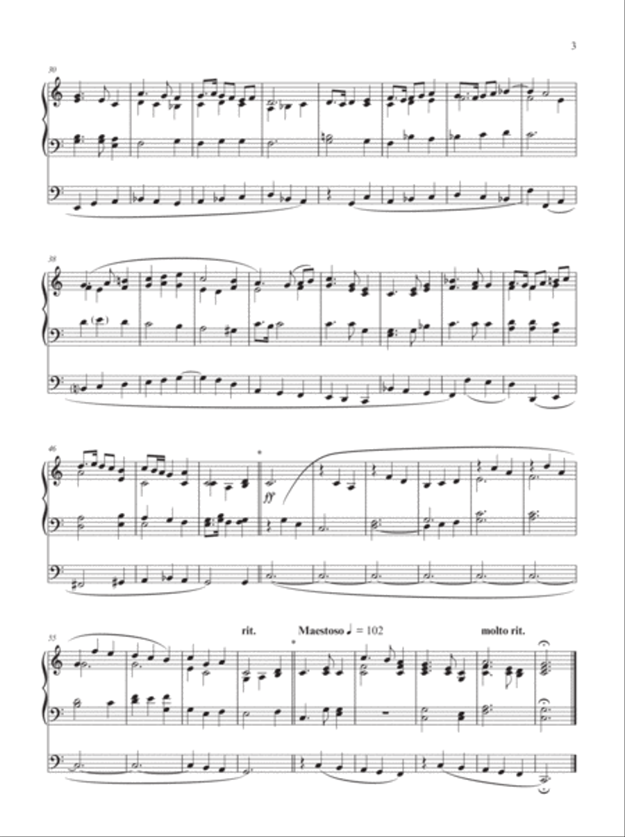 Hymn Miniatures 2 Organ scores gallery preview page 4