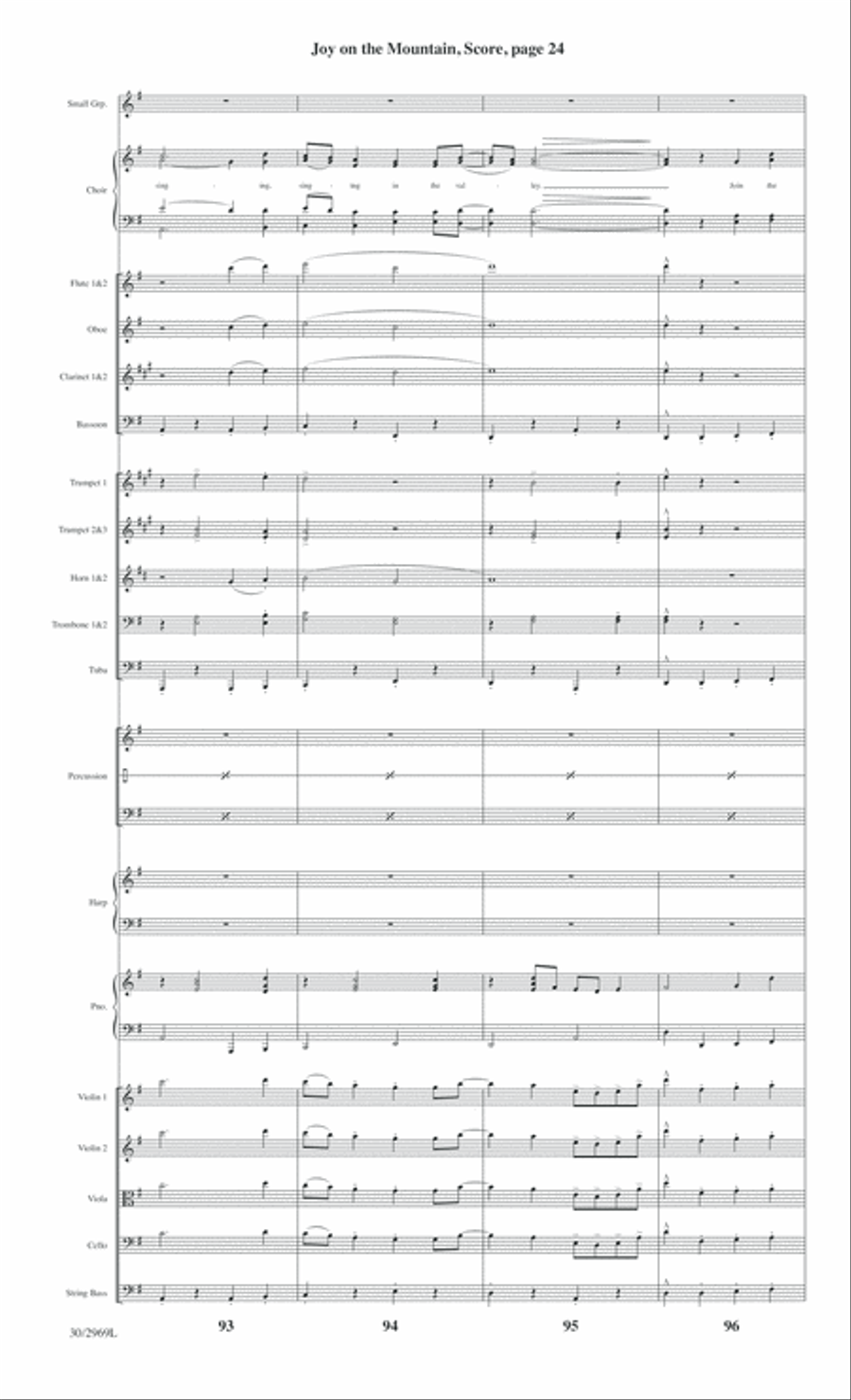 The Heart of Christmas - Full Score Choir scores gallery preview page 153