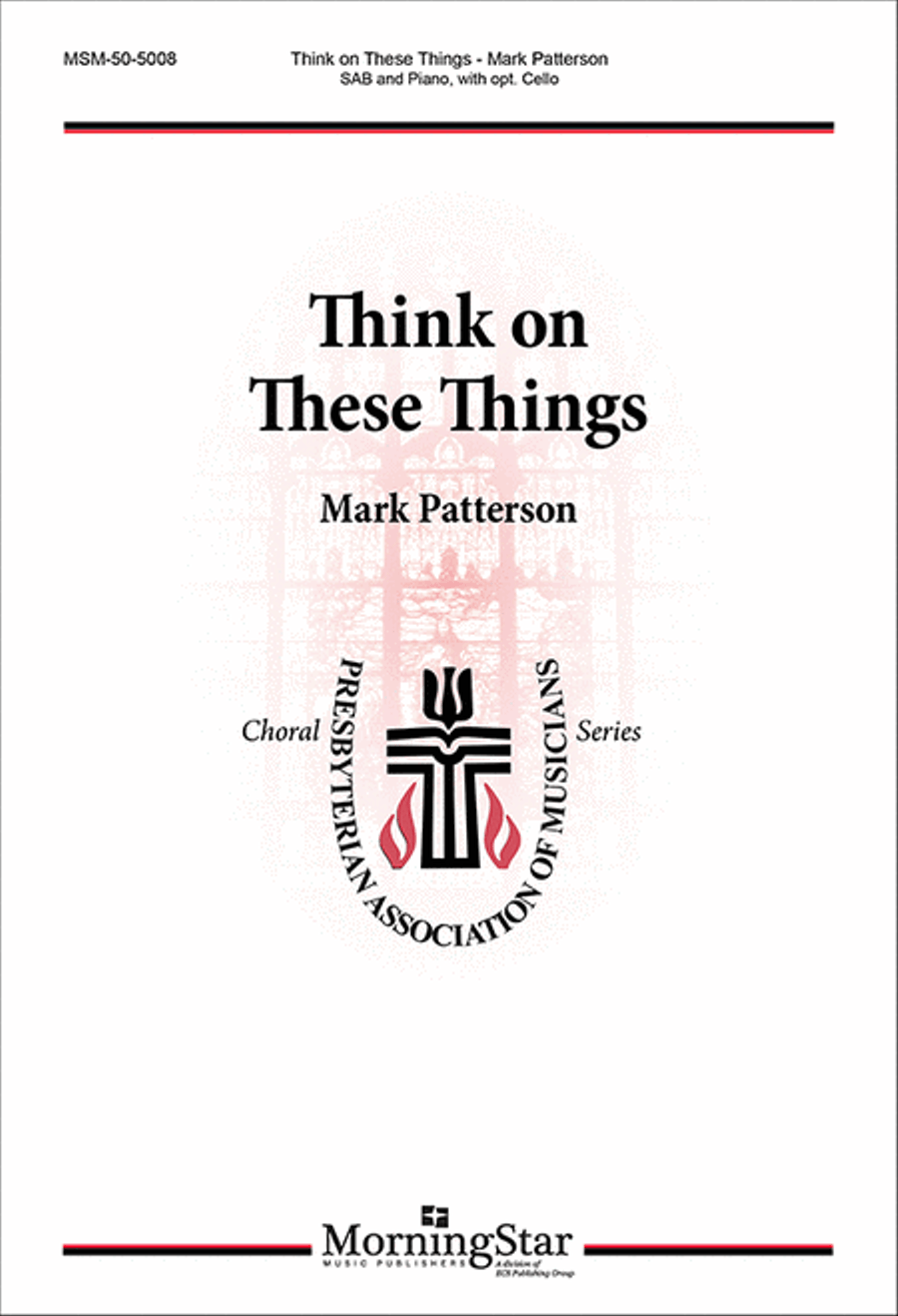 Think on These Things 3-Part scores gallery preview page 1