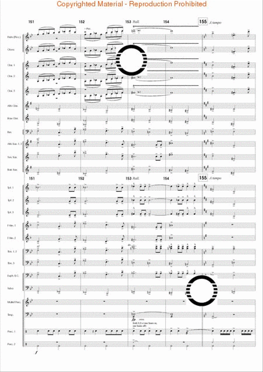 Black Granite III Black Granite III Concert Band scores gallery preview page 32