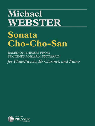 Book cover for Sonata Cho-Cho-San