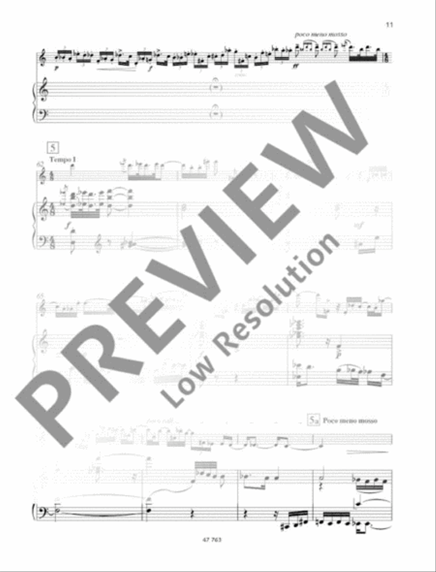 Concerto Concerto Flute scores gallery preview page 12