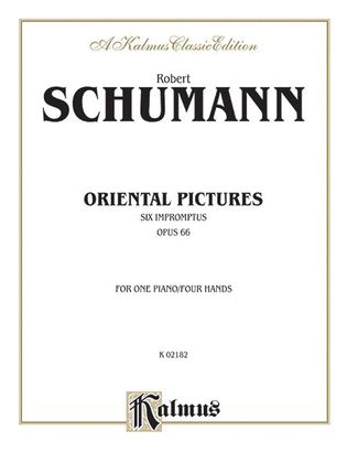 Book cover for Oriental Pictures, Opus 66