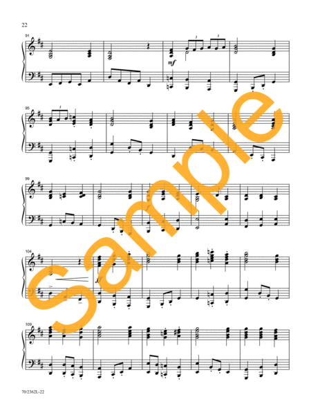 From Heaven Above by Larry Shackley Piano Solo - Sheet Music