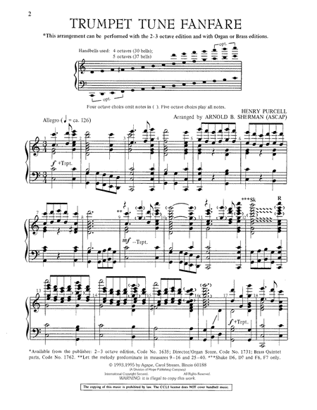 Melody fanfare trumpet - Detail